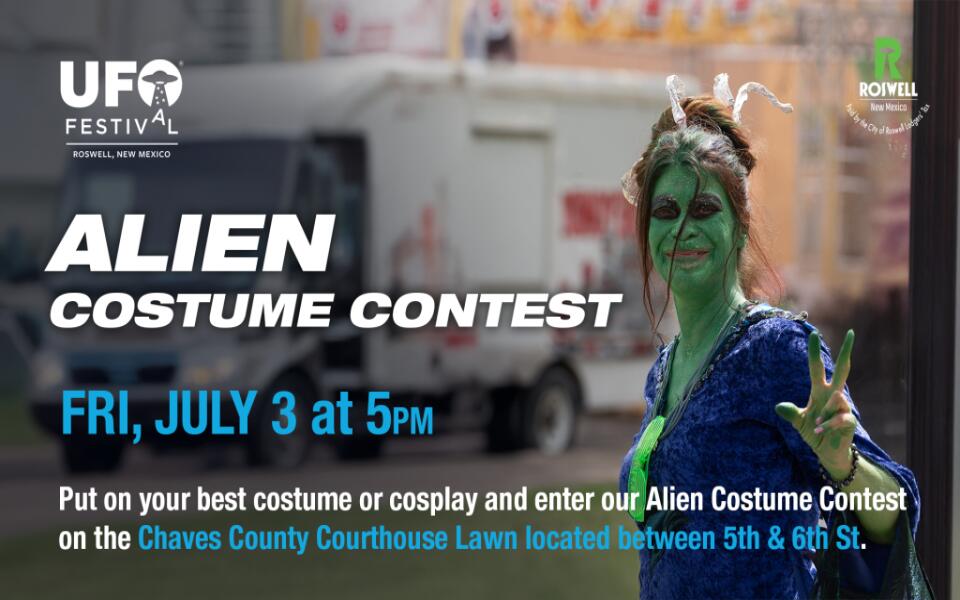 UFO Festival Alien Costume Contest 1